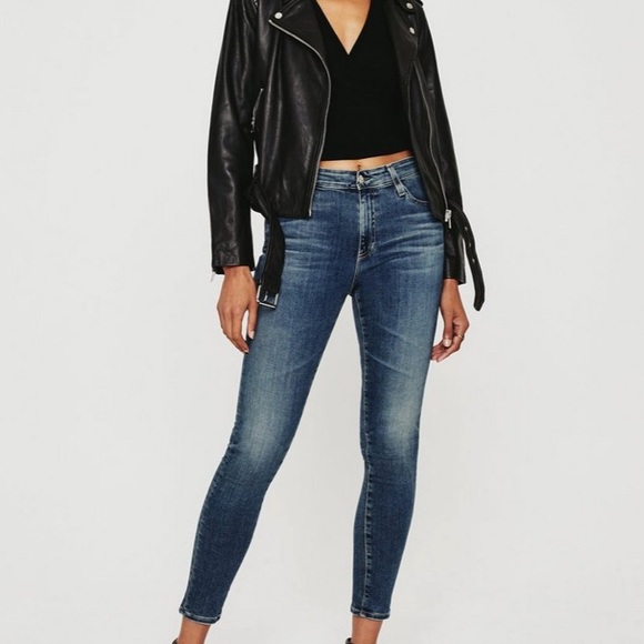 AG Adriano Goldschmied Farrah Skinny Ankle Jeans - Size 26 - Picture 4 of 6